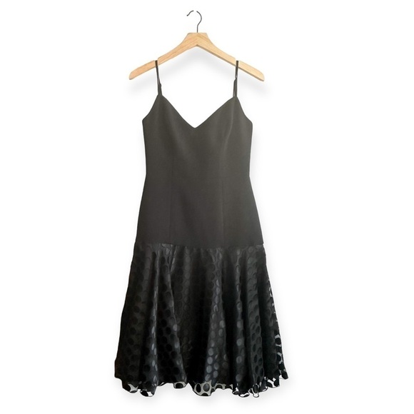 New with Tags, Black Halo Catalyna Cb Black Cocktail Dress, Size 4 - Picture 2 of 15